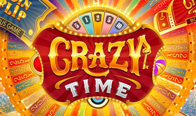 Crazy Time logo – Live Shows by Evolution at Verde Casino