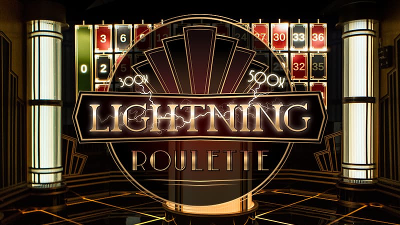 Official Live Shows logo: Lightning Roulette by Evolution at Verde Casino