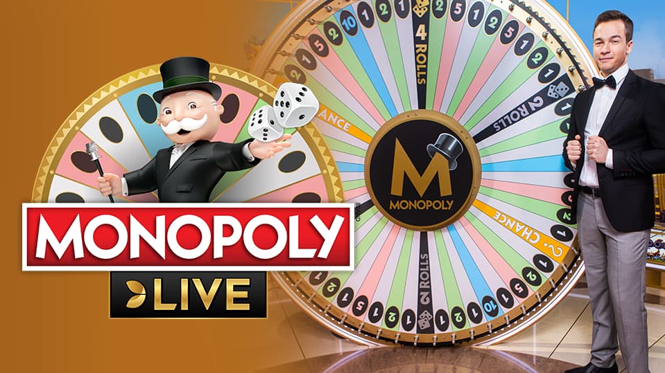 Play the Monopoly Live slot by Evolution on Verde Casino