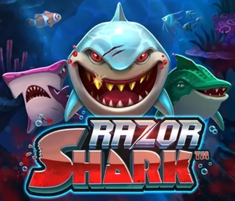Razor Shark logo by Push Gaming at Verde Casino