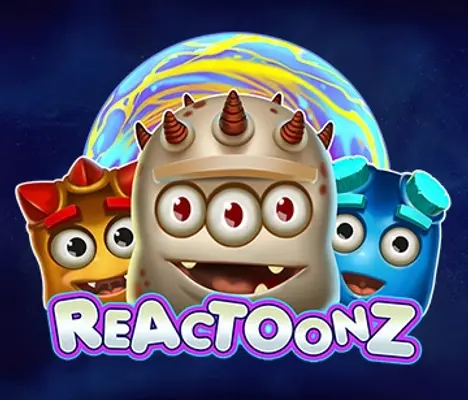 Reactoonz slot visual from Play’n GO available on verdecasinoit.eu